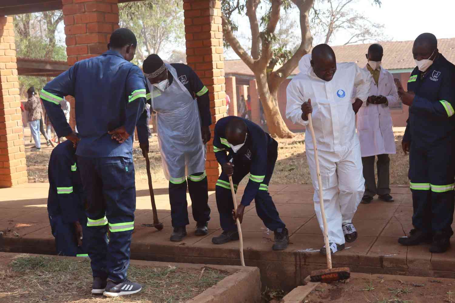 MCHS Lilongwe Campus Unites for a Day of General Cleaning.