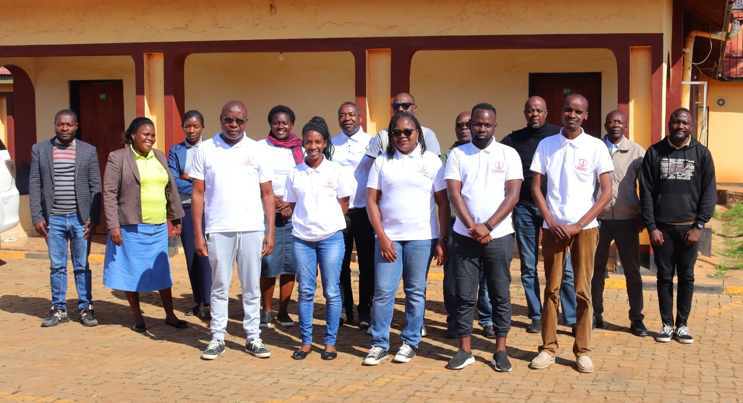 Stakeholders gathered for an Interface Meeting on the Integration of NBS Bank and the MCHS Student Portal.