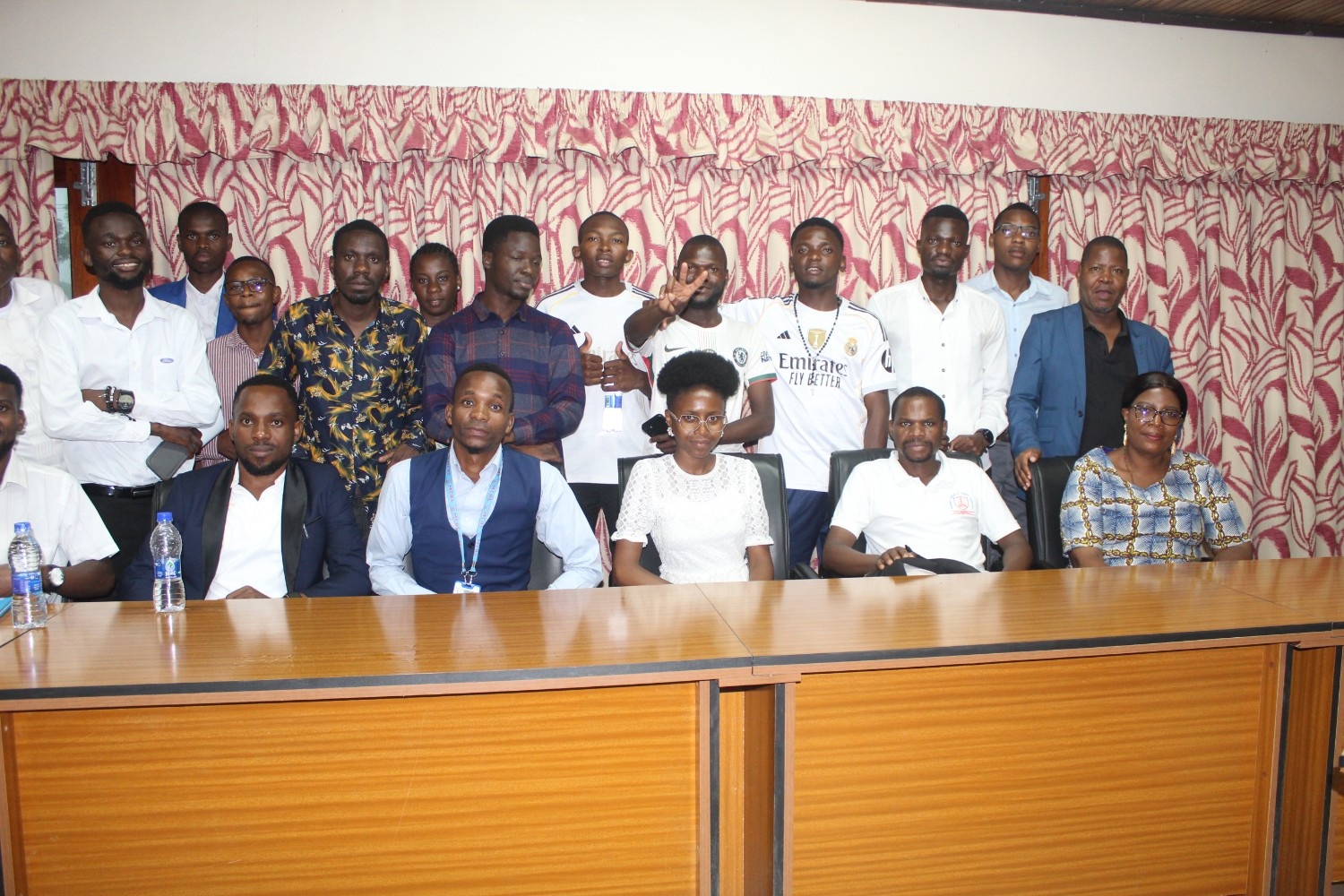 The Students' Union and Deans of Students pose for a group photograph, reflecting a strong partnership dedicated to promoting student welfare, leadership, and a vibrant academic community at MCHS.